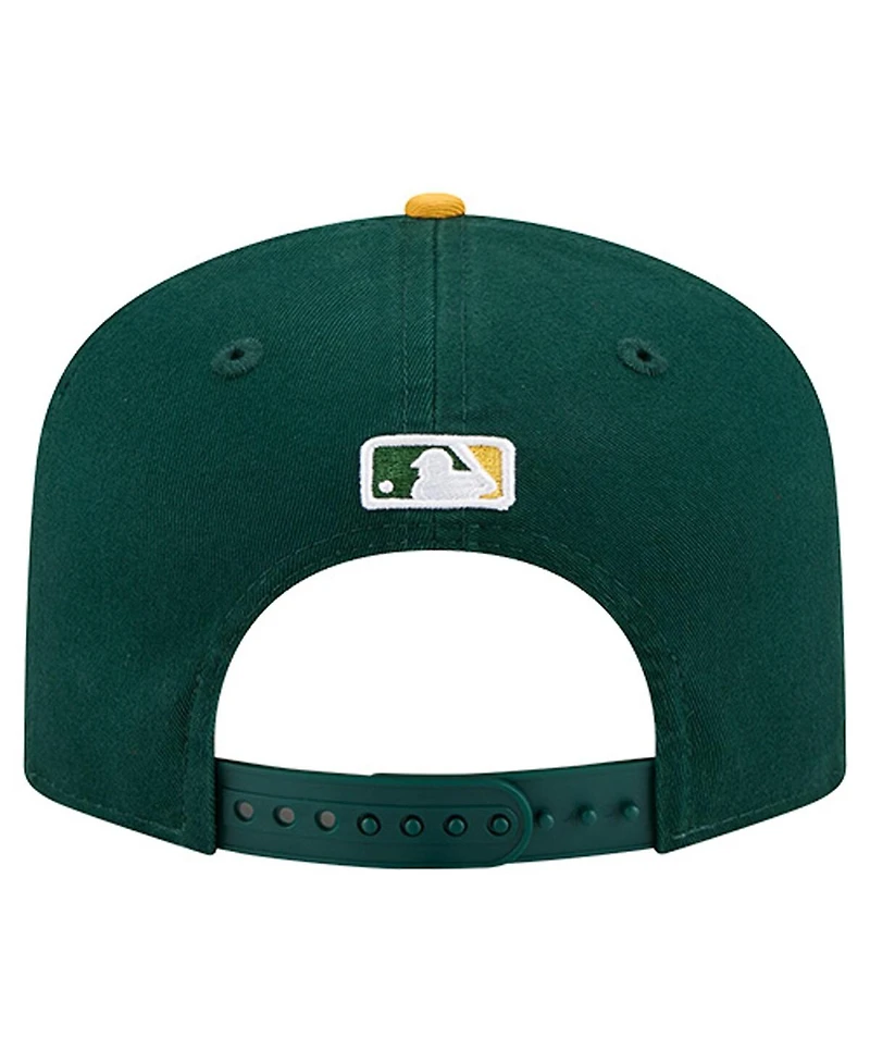 New Era Men's Green Athletics Team 19TWENTY Adjustable Hat