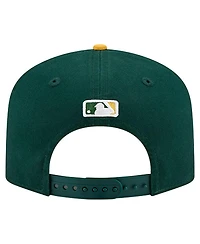 New Era Men's Green Athletics Team 19TWENTY Adjustable Hat