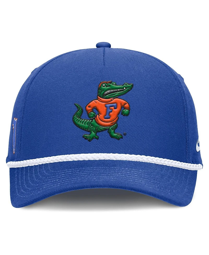 Nike Men's and Women's Royal Florida Gators 2026 Basketball Refresh 5-Panel Rope Rise Hat