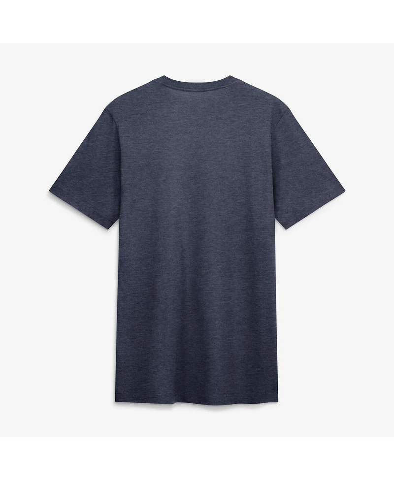 Nike Men's Heather Navy Detroit Tigers Stacked Tri-Blend T-Shirt