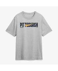 Nike Men's Heather Gray Pittsburgh Pirates Swoosh Legend Dri-fit T-Shirt