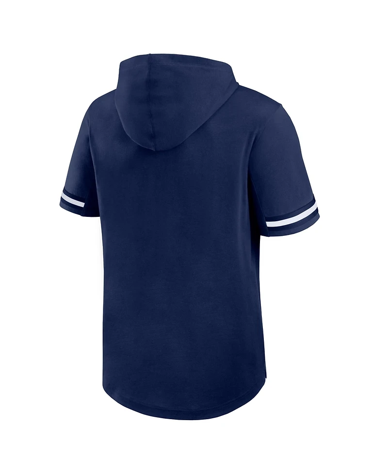 Fanatics Men's Navy New York Yankees Optimal Play Hooded T-Shirt