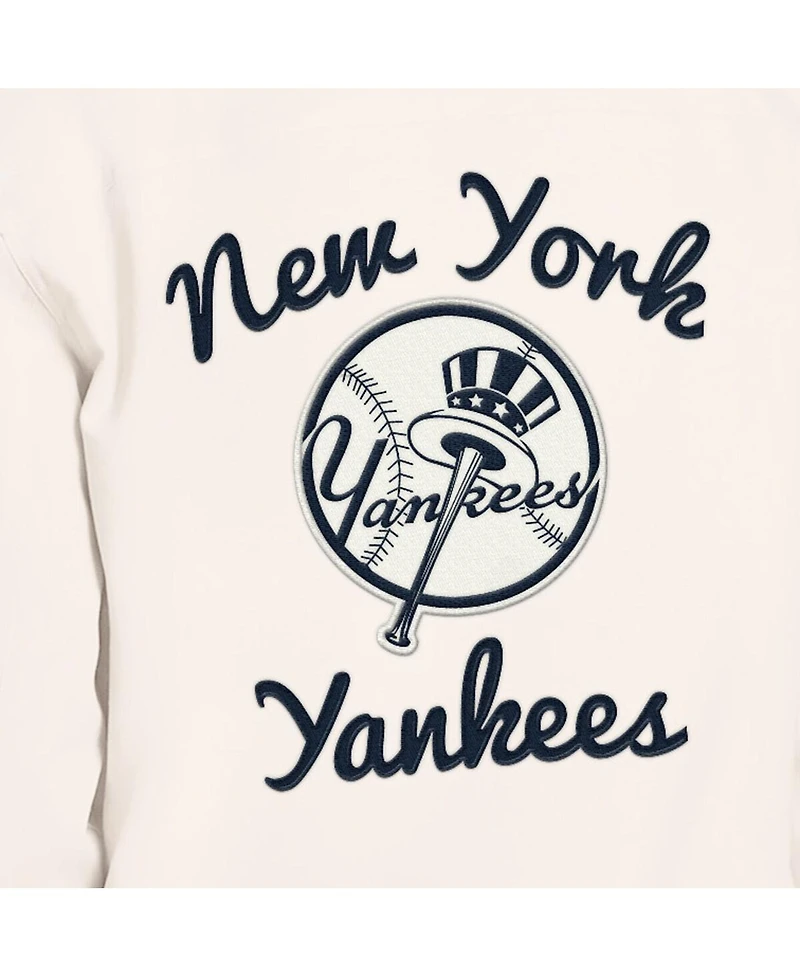 Starter Men's White New York Yankees Franchise Lightweight Full-Zip Jacket