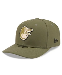 New Era Men's Olive Baltimore Orioles 2026 Armed Forces Day 9SEVENTY Adjustable Hat