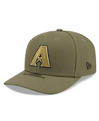 New Era Men's Olive Arizona Diamondbacks 2026 Armed Forces Day 9SEVENTY Adjustable Hat