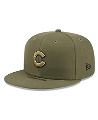 New Era Men's Olive Chicago Cubs 2026 Armed Forces Day 59FIFTY Fitted Hat