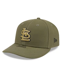 New Era Men's Olive St. Louis Cardinals 2026 Armed Forces Day Low Profile 59FIFTY Fitted Hat