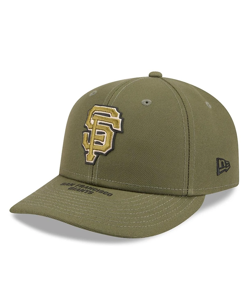 New Era Men's Olive San Francisco Giants 2026 Armed Forces Day Low Profile 59FIFTY Fitted Hat