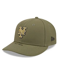New Era Men's Olive York Mets 2026 Armed Forces Day Low Profile 59FIFTY Fitted Hat