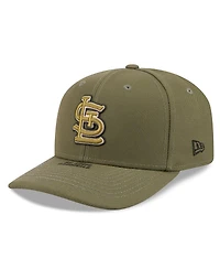 New Era Men's Olive St. Louis Cardinals 2026 Armed Forces Day 9SEVENTY Adjustable Hat