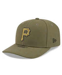 New Era Men's Olive Pittsburgh Pirates 2026 Armed Forces Day 9SEVENTY Adjustable Hat