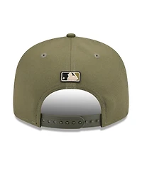 New Era Men's Olive Philadelphia Phillies 2026 Armed Forces Day 9FIFTY Snapback Hat
