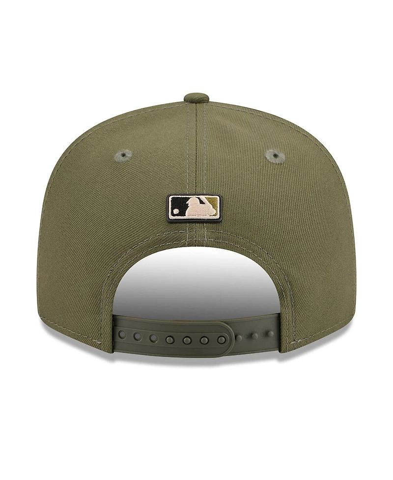 New Era Men's Olive New York Mets 2026 Armed Forces Day 9FIFTY Snapback Hat