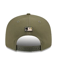 New Era Men's Olive Houston Astros 2026 Armed Forces Day 9FIFTY Snapback Hat