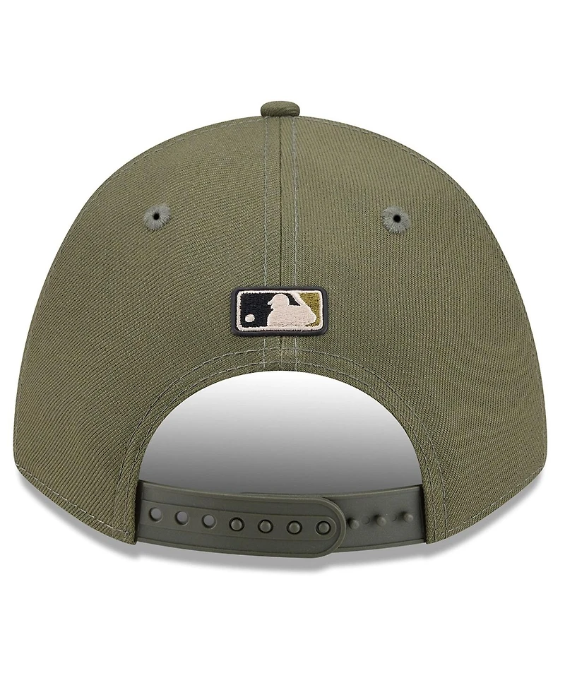 New Era Men's Olive Philadelphia Phillies 2026 Armed Forces Day 9FORTY Adjustable Hat