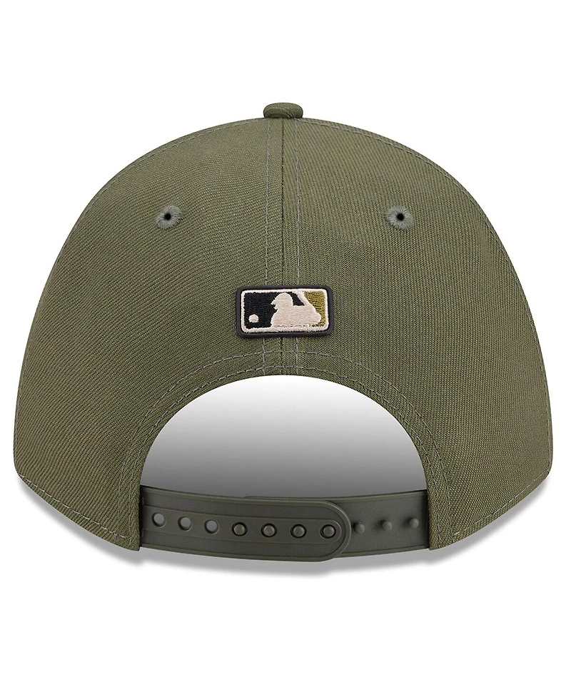 New Era Men's Olive Kansas City Royals 2026 Armed Forces Day 9FORTY Adjustable Hat