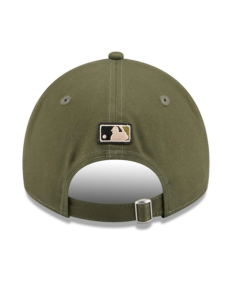 New Era Men's Olive St. Louis Cardinals 2026 Armed Forces Day 9TWENTY Adjustable Hat