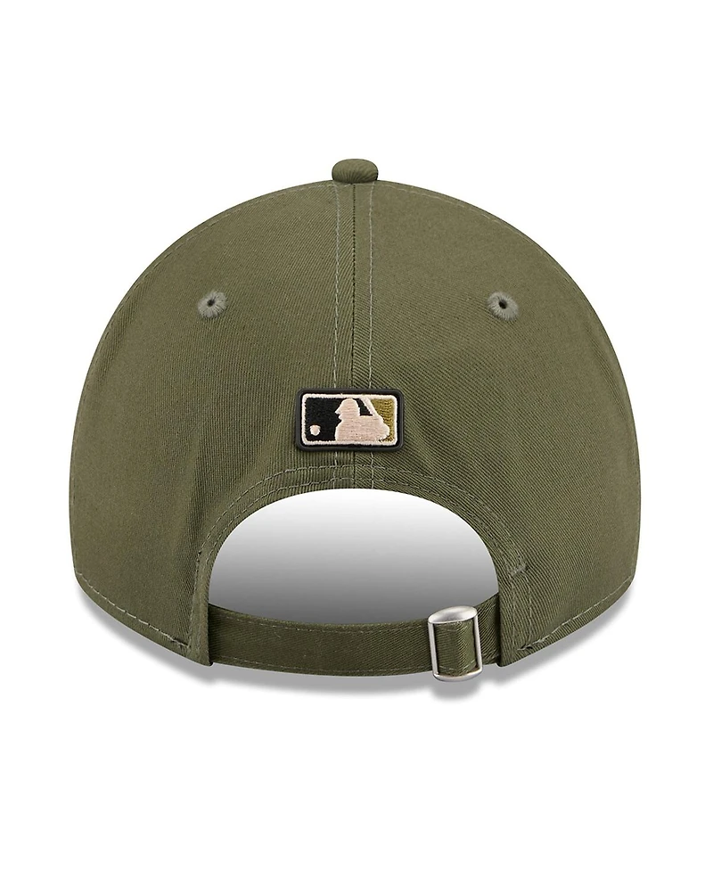 New Era Men's Olive San Diego Padres 2026 Armed Forces Day 9TWENTY Adjustable Hat