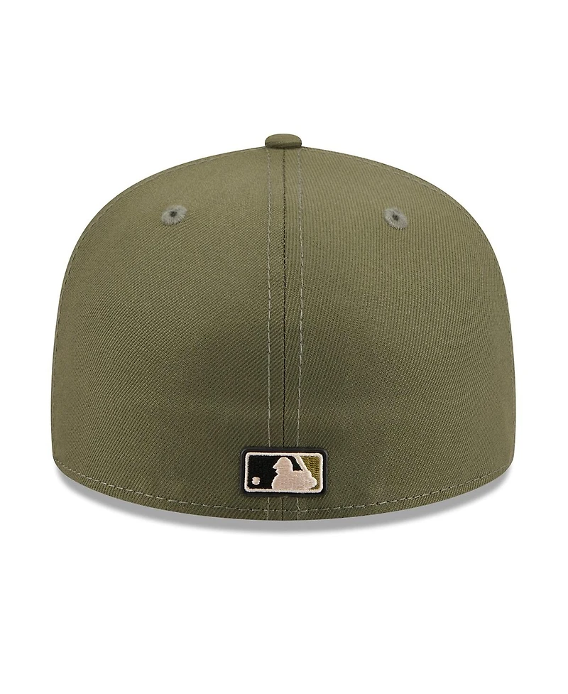 New Era Men's Olive San Francisco Giants 2026 Armed Forces Day 59FIFTY Fitted Hat