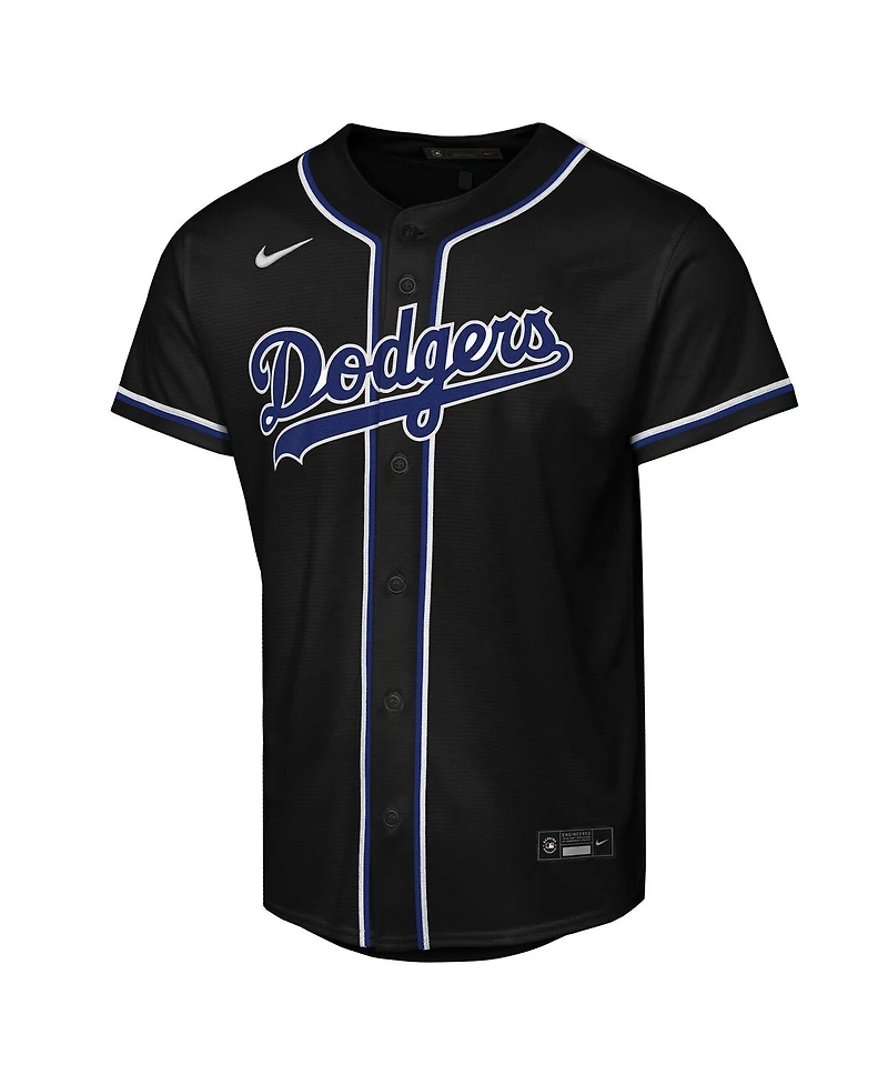 Nike Big Boys and Girls Shohei Ohtani Black Los Angeles Dodgers Fashion Replica Player Jersey