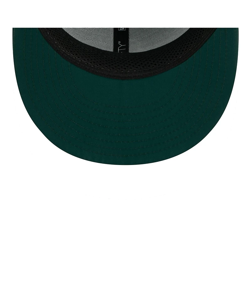 New Era Men's Green Athletics 2026 Batting Practice 9FIFTY Snapback Hat