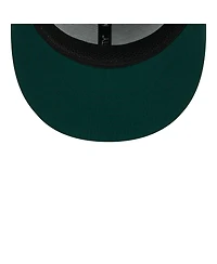 New Era Men's Green Athletics 2026 Batting Practice 9FIFTY Snapback Hat