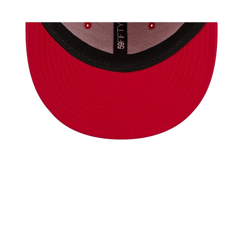 New Era Men's Red Philadelphia Phillies 2026 Batting Practice 59FIFTY Fitted Hat