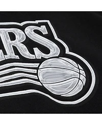 Mitchell & Ness Men's Black Philadelphia 76ers Chrome Hoodie