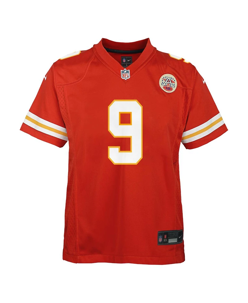 Nike Big Boys and Girls Kenneth Walker Iii Red Kansas City Chiefs Game Jersey