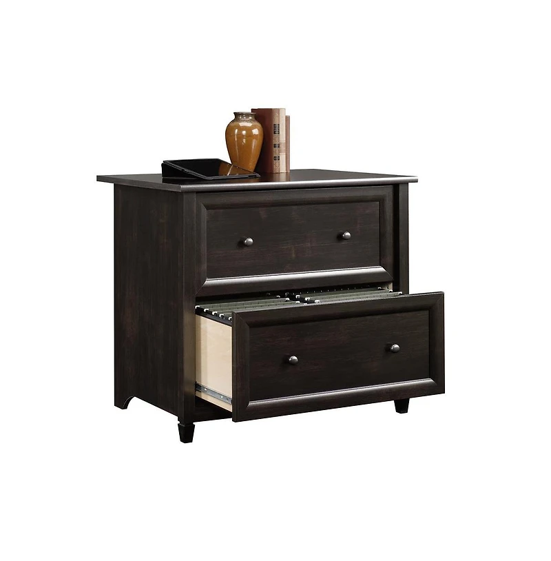 Sauder Edge Water File Cabinet, Estate finish