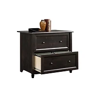 Sauder Edge Water File Cabinet, Estate finish