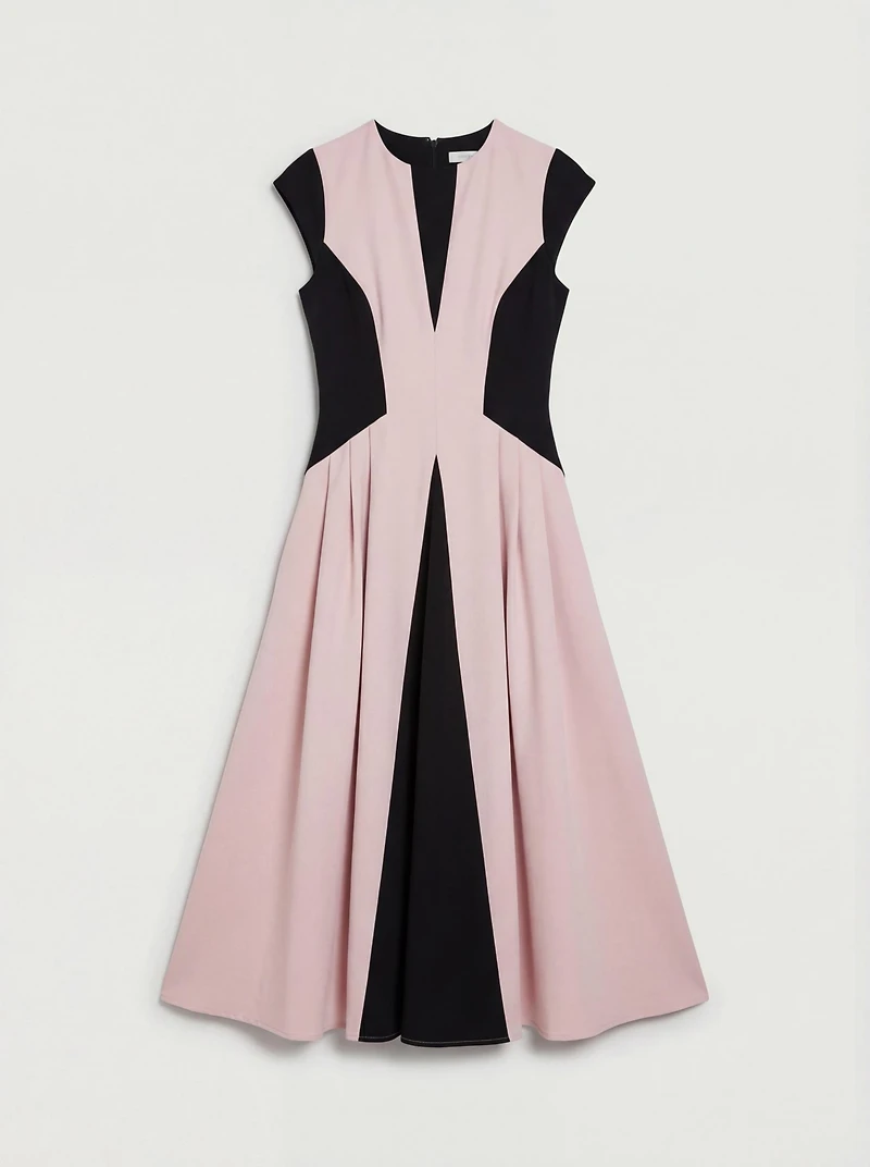 Coast Women's Crepe Colour Block Midi Dress