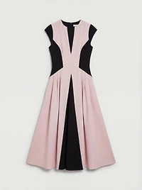 Coast Women's Crepe Colour Block Midi Dress