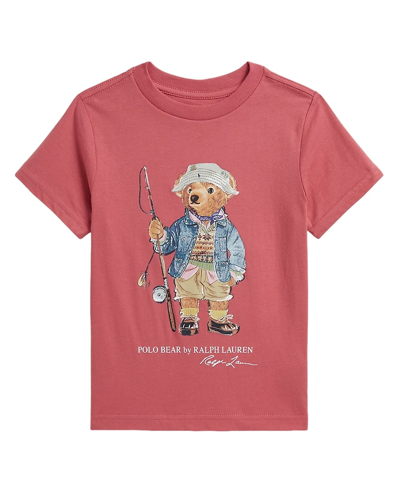 Polo Ralph Lauren Boys' 2-7 Bear Jersey T-Shirt