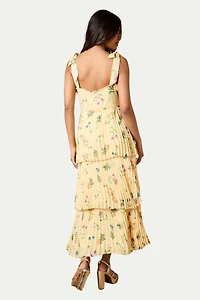 Oasis Women's Tie Shoulder Midi Dress