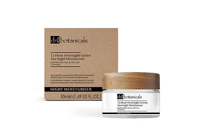 Dr. Botanicals 12-Hour Overnight Green Tea Night Moisturiser 50 milliliter