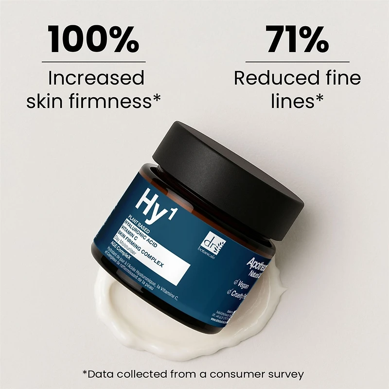 Dr. Botanicals Hyaluronic Acid 1% and Vitamin C 1% and Skin Firming Complex 1% Day Moisturiser 60ml