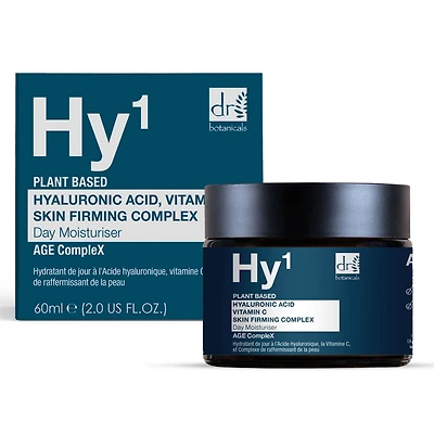Dr. Botanicals Hyaluronic Acid 1% and Vitamin C 1% and Skin Firming Complex 1% Day Moisturiser 60ml