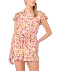 Cece Mommy Me Floral Romper Dress