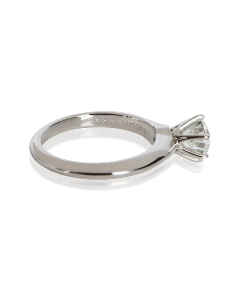 Pre-Owned Tiffany & Co 0.97 ct Round Brilliant Diamond Engagement Ring