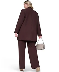 Calvin Klein Open Front 3 4 Sleeve Jacket Highline Pant