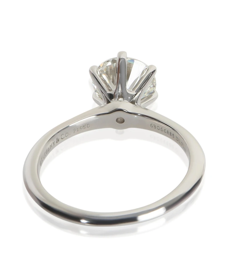 Pre-Owned Tiffany & Co 1.71 ct Round Brilliant Diamond Engagement Ring