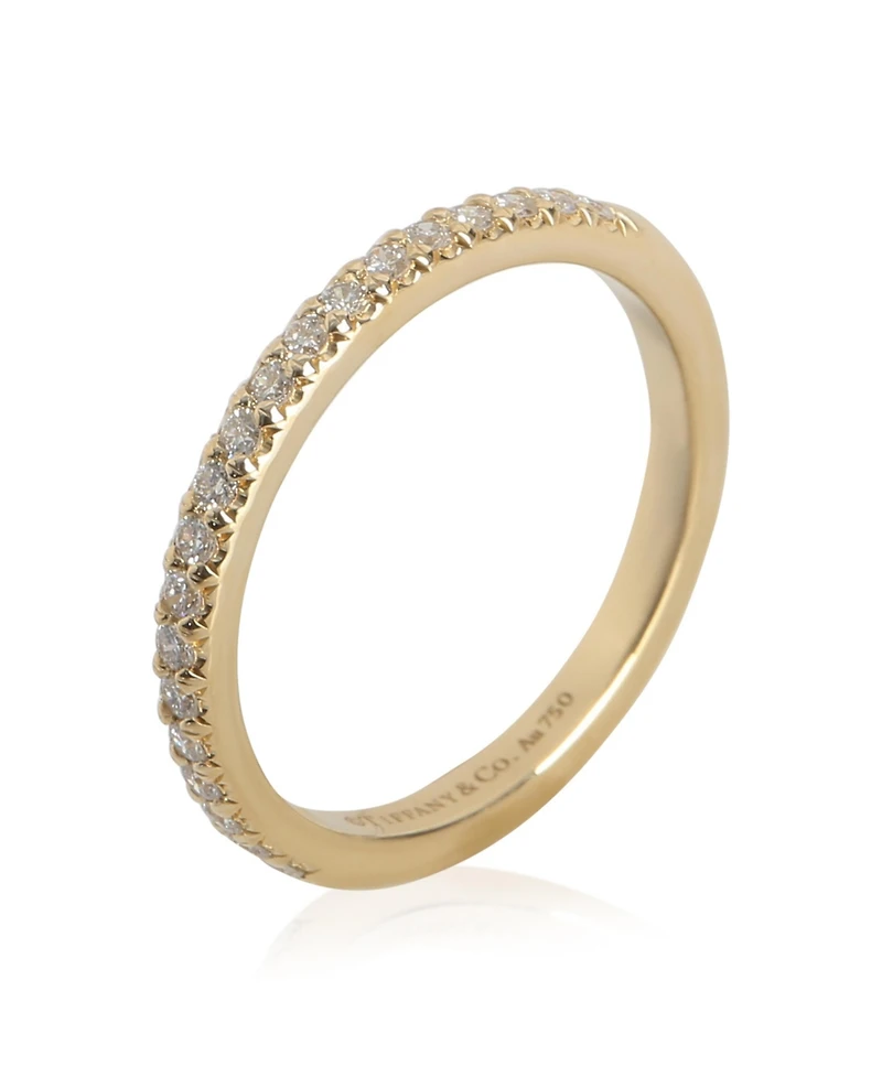 Pre-Owned Tiffany & Co Yellow Gold Diamond Soleste Band