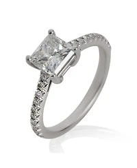 Pre-Owned Tiffany & Co 0.99 ct Princess Diamond Novo Engagement Ring