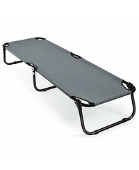 Gouun Folding Elevated Camping Cot for Sleeping, Hiking and Travel