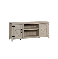 Sauder Misc Entertainment Credenza, For TVs up to 70", Chalked Chestnut finish