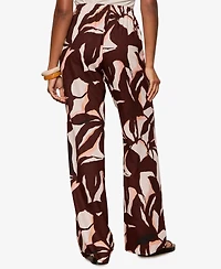 Sanctuary Women's Best Time Printed Mid-Rise Pants