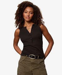 Sanctuary Women's Sleeveless V-Neck Tank Top
