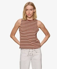 Sanctuary Womens Campari High Neck Tank Top