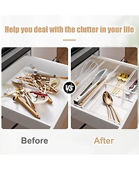 Sorbus Kitchen Drawer Organizer Set - Great Organization Solution for Any Kitchen Drawer